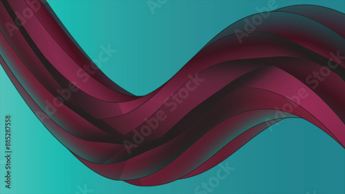 Fluid Flow. Vibrant Color. Trendy Poster. Colorful Gradient. Fluid Colors. Liquid Shape. Flow Wave