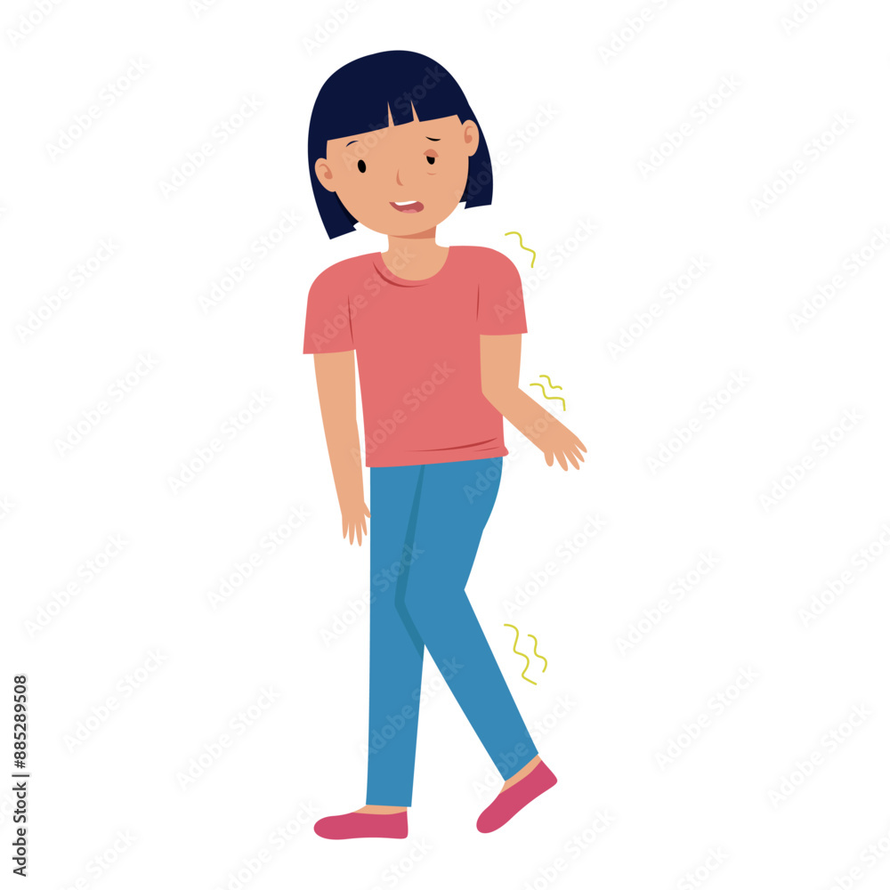 stroke disease symptom. vector illustration stroke disease symptom. vector illustration