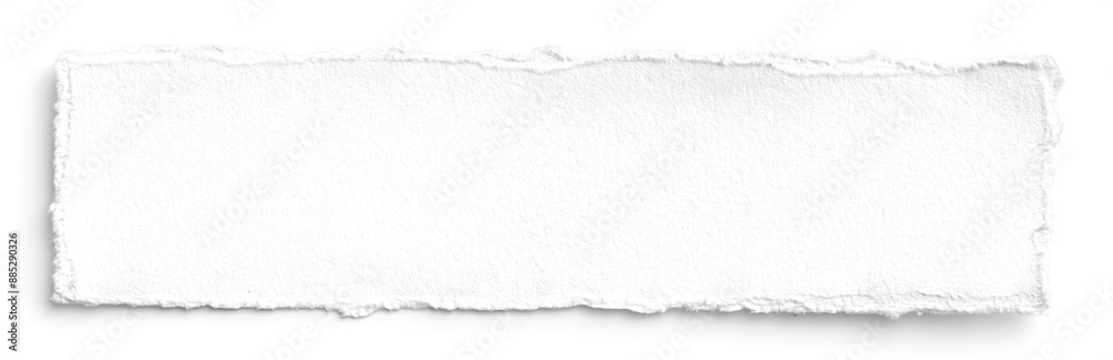 Obraz premium White Handmade Paper Strip 3