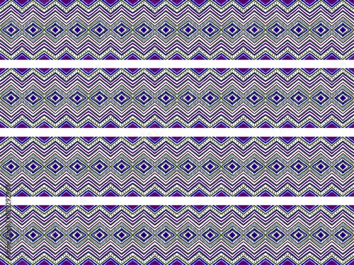 Ethnic ikat seamless pattern in tribal. Aztec geometric ethnic ornament print. Ikat pattern style. Design for background, wallpaper, illustration, fabric, clothing, carpet, textile, batik, embroidery.