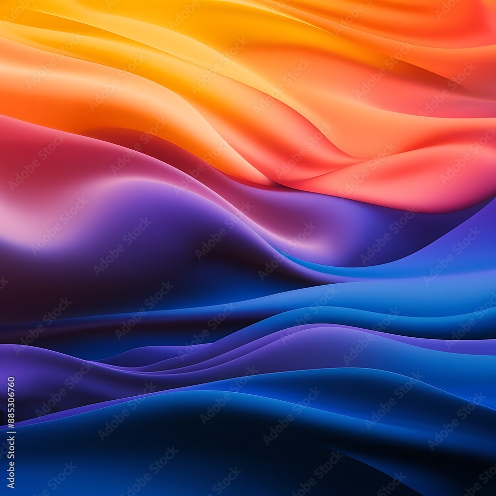 Obraz premium Smooth gradient background wallpaper