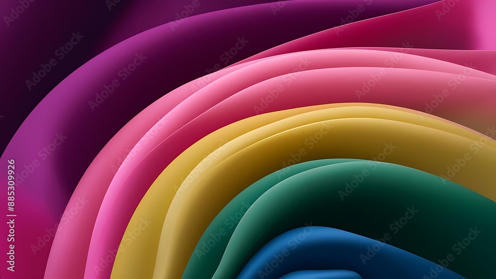 Obraz premium Smooth gradient background wallpaper