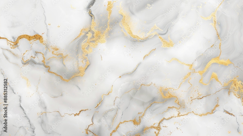 Abstract Marble Texture with Golden Veins Abstract Marble Texture with Golden Veins
