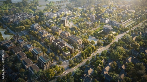 Large-scale urban redevelopment project
