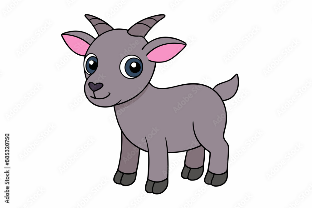 Fototapeta premium baby goat