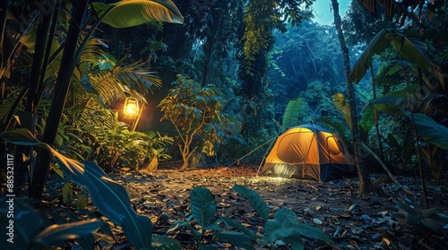 Camping In The Jungle