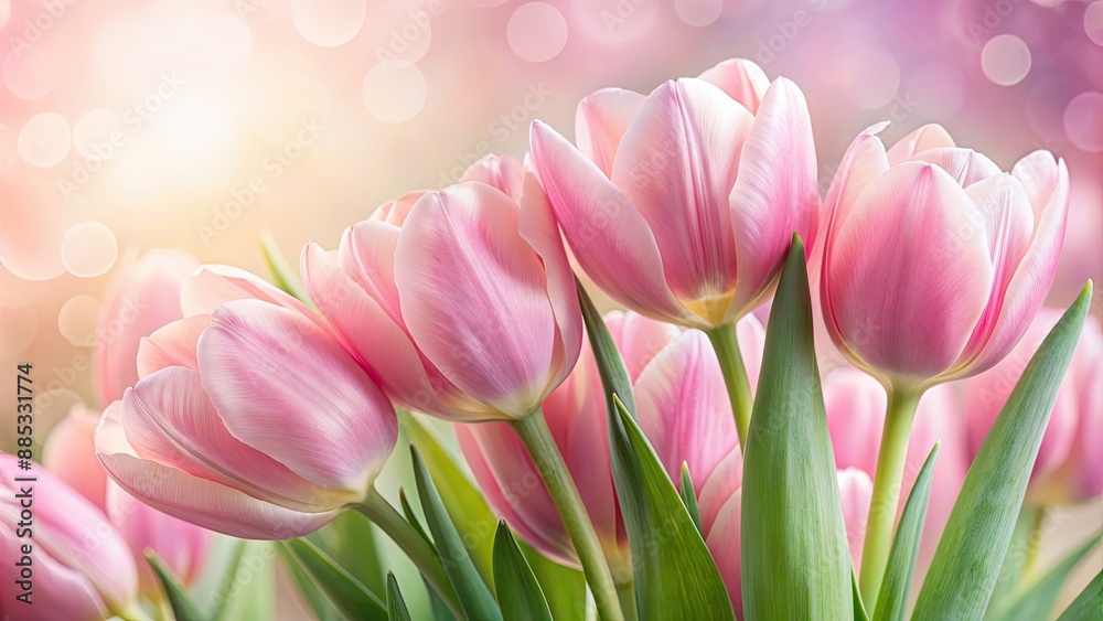 Gentle pink tulips with delicate petals and soft textures , pink, tulips, flowers, delicate, soft, gentle, pastel, garden Gentle pink tulips with delicate petals and soft textures , pink, tulips, flowers, delicate, soft, gentle, pastel, garden