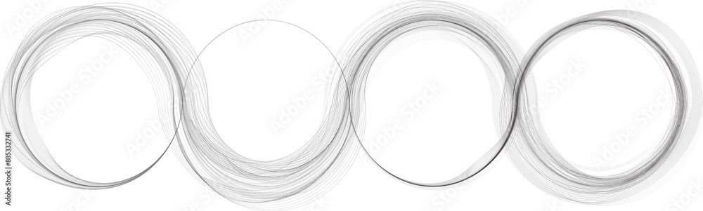 Abstract flow linear fluid round shapes .Curved lines pattern . Music sound wave . Vector illustration Abstract flow linear fluid round shapes .Curved lines pattern . Music sound wave . Vector illustration
