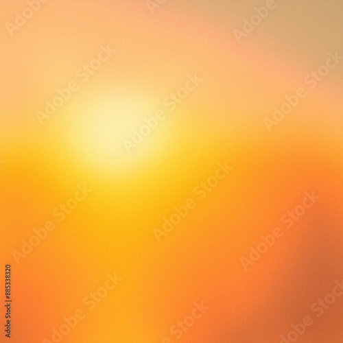 New Yellow Gradient Sunset Effect Light Sun Shine Orange Dramatic Pastel Overlay Background