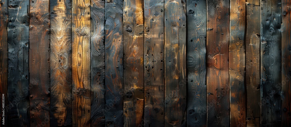 Fototapeta premium Weathered Wooden Planks Texture