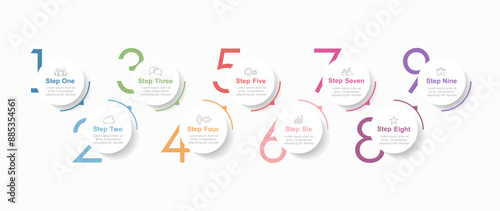 Infographic design template with place for your data. Vector illustration.