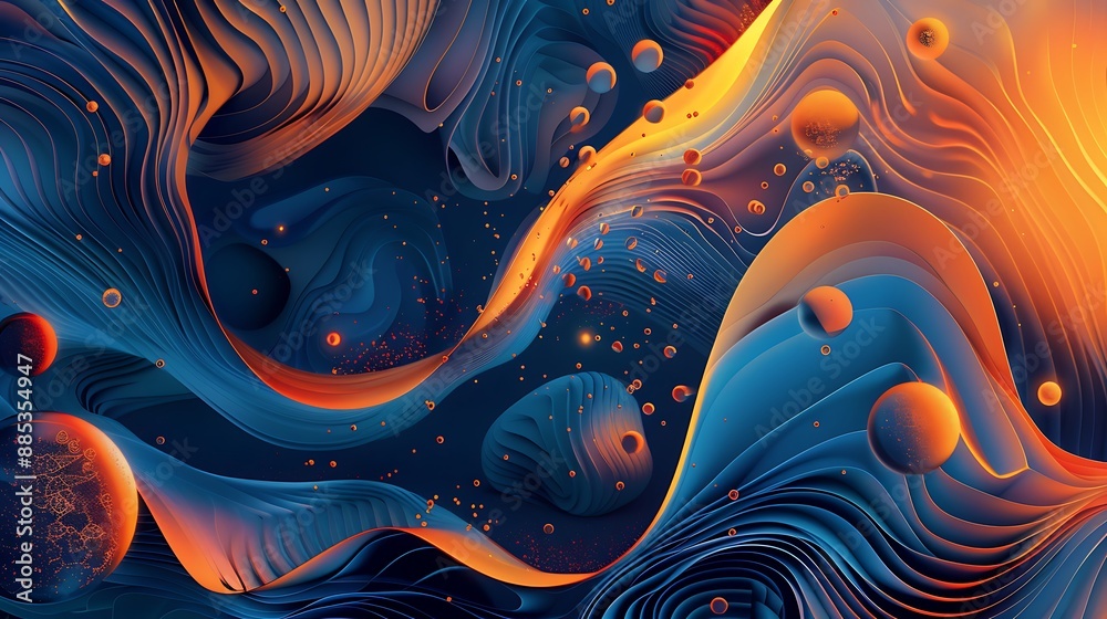 Abstract wallpaper a digital background with an abstract design Abstract wallpaper a digital background with an abstract design