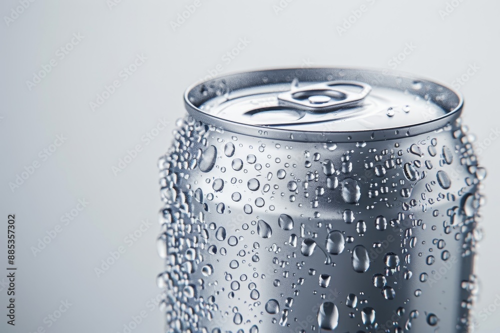 The mockup template features a 350ml Energy drink soda can isolated on a light gray background with water droplets. The mockup template features a 350ml Energy drink soda can isolated on a light gray background with water droplets.