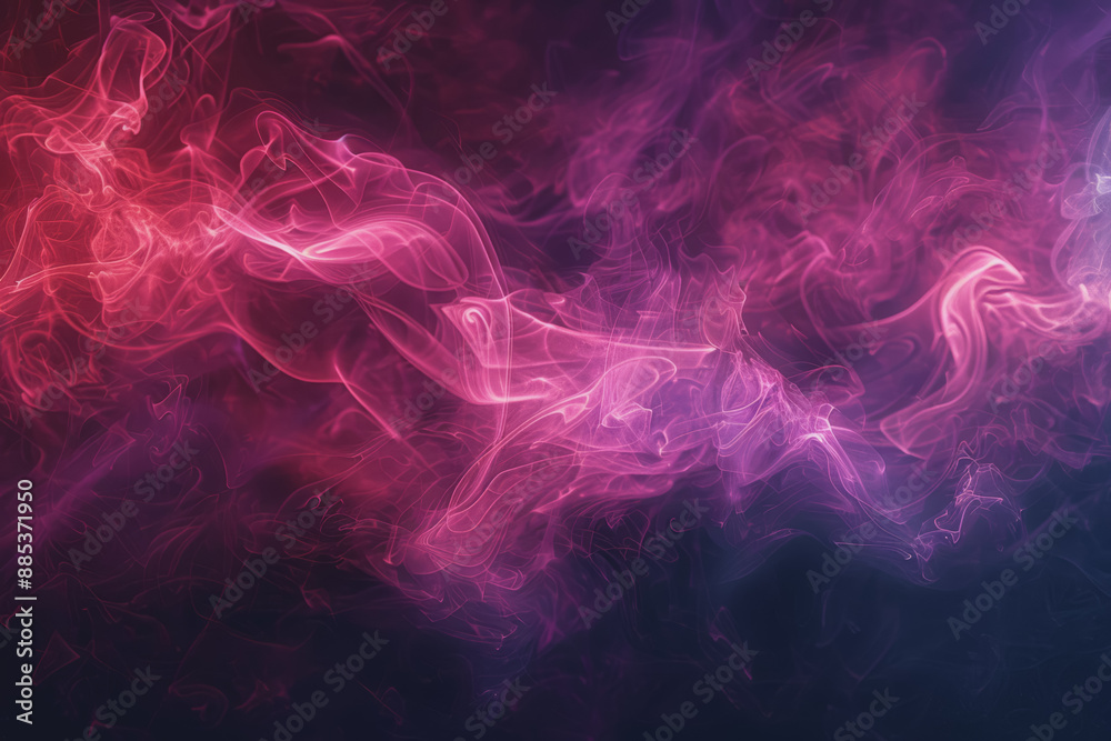Smoke billowing in rich burgundy, subtly enhanced with a neon magenta texture. Abstract background. Smoke billowing in rich burgundy, subtly enhanced with a neon magenta texture. Abstract background.