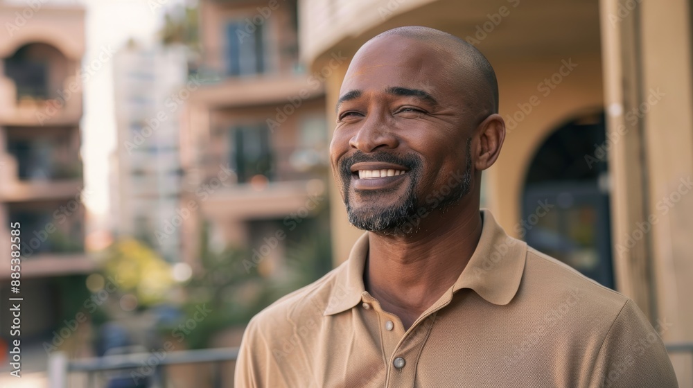 Businessman with confidence, brainstorming, and optimistic attitude at office. A young, dreaming African man designer at a modern office. Businessman with confidence, brainstorming, and optimistic attitude at office. A young, dreaming African man designer at a modern office.