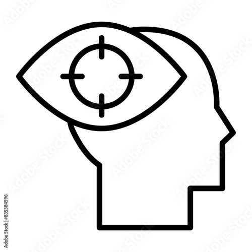 Obsession Vector Line Icon