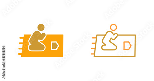 Flammable Material Vector Icon