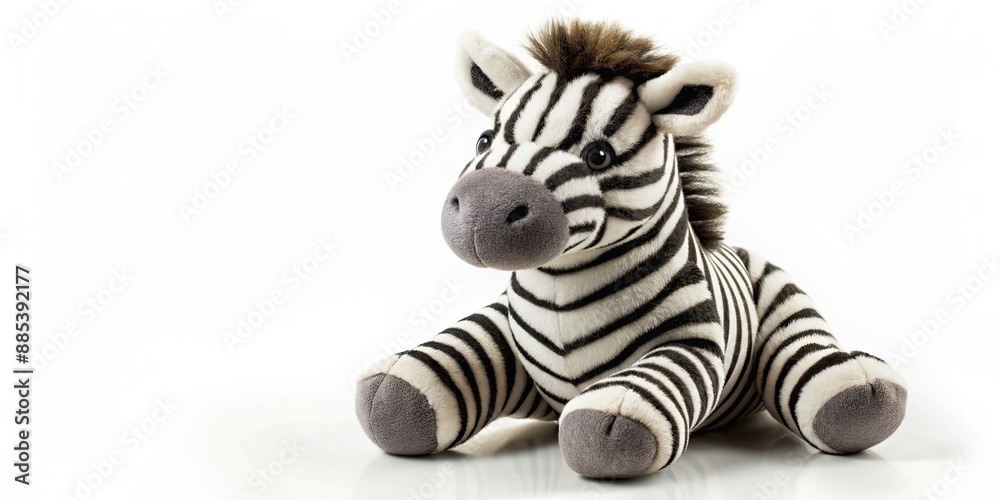 Animal Stuffed Toy Zebra on white background, zebra, stuffed animal, toy, cute, plush, furry, black and white, stripes, soft, cuddly Animal Stuffed Toy Zebra on white background, zebra, stuffed animal, toy, cute, plush, furry, black and white, stripes, soft, cuddly