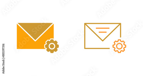 Rejection Of A Letter Vector Icon