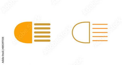 College Fraternity Vector Icon