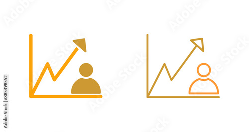 Business Growth Vector Icon