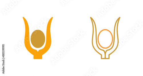 Egyptian god Vector Icon