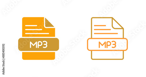 MP3 Vector Icon