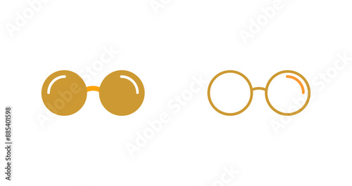Glasses Vector Icon