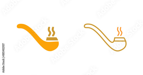 Smoking Pipe Vector Icon