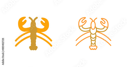 Lobster Vector Icon