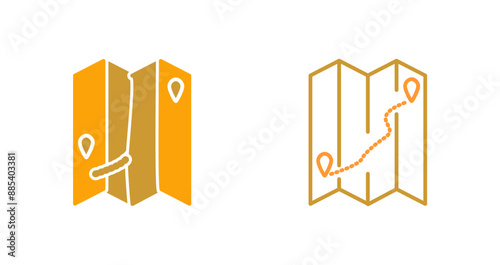 Find Direction Vector Icon