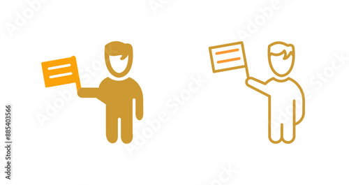 Protest Vector Icon