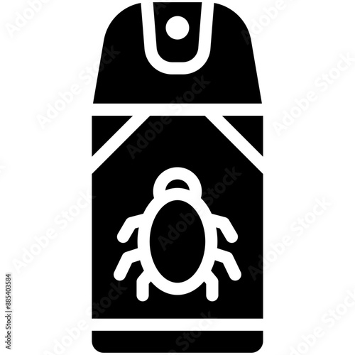 Insect Repellent vector icon illustration of Fishing iconset.