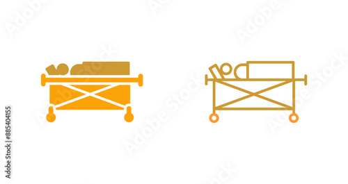 Stretcher Vector Icon