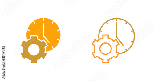 Time Planning Vector Icon