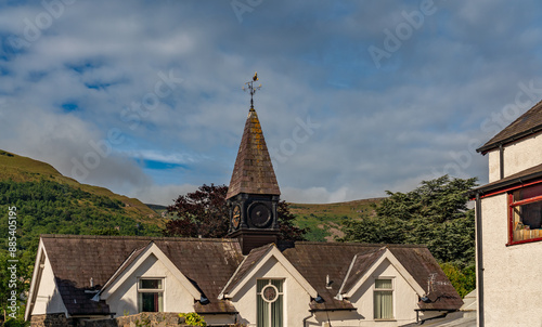 Walking the Pilgrims Way in North Wales Uk photo