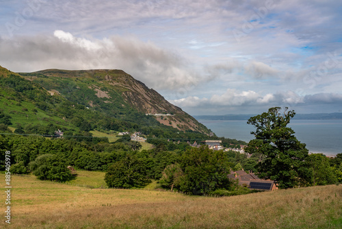 Walking the Pilgrims Way in North Wales Uk photo