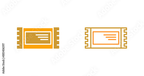 Tickets Vector Icon