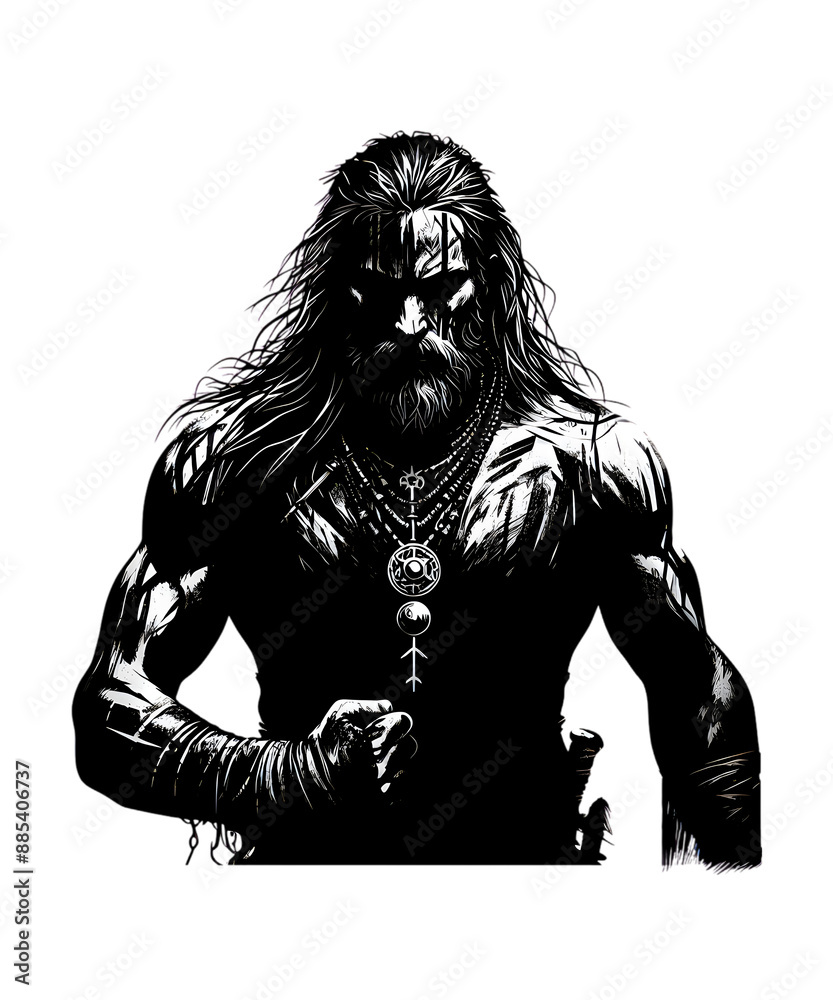 Fototapeta premium Viking warrior 