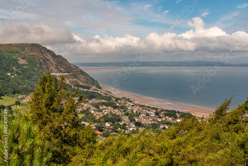 Walking the Pilgrims Way in North Wales Uk photo