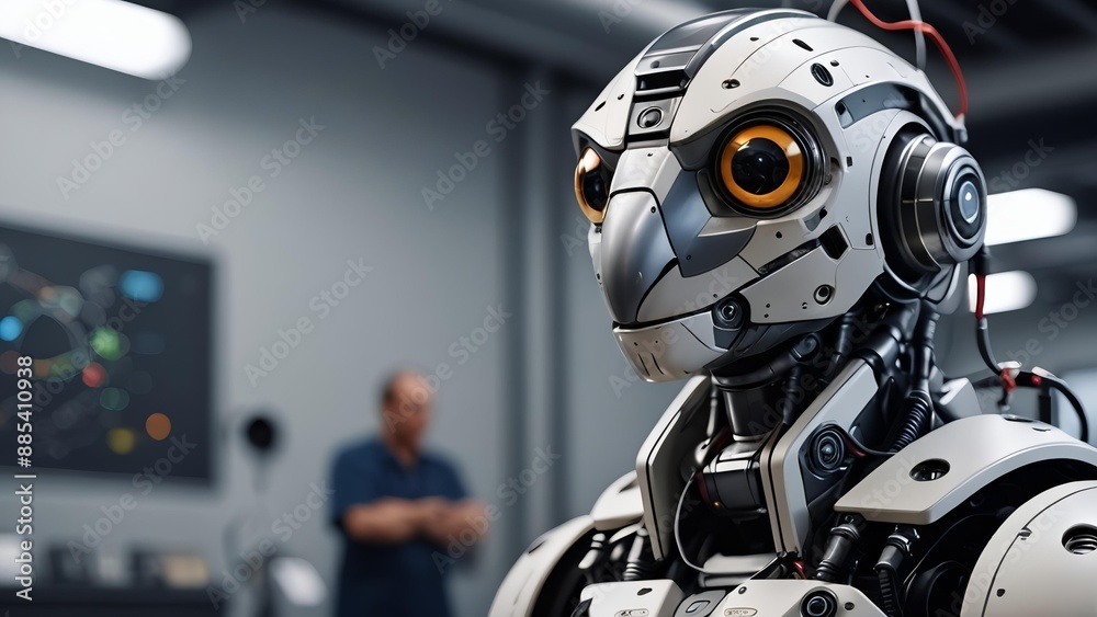 robot cyborg robot cyborg
