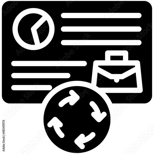 Refresher Training vector icon illustration of Business Training iconset.
