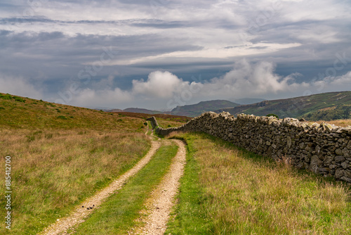Walking the Pilgrims Way in North Wales Uk photo