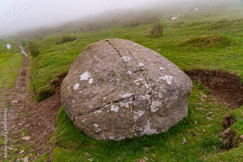 Walking the Pilgrims Way in North Wales Uk photo