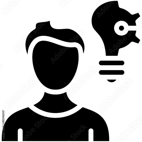 Skill vector icon illustration of Gig Economy iconset.