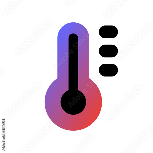 Editable thermometer vector icon. Part of a big icon set family. Perfect for web and app interfaces, presentations, infographics, etc