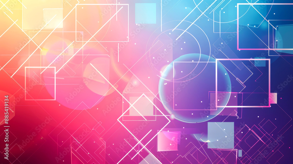 Fototapeta premium background abstract of geometrics
