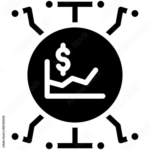 Digitalization vector icon illustration of Gig Economy iconset.