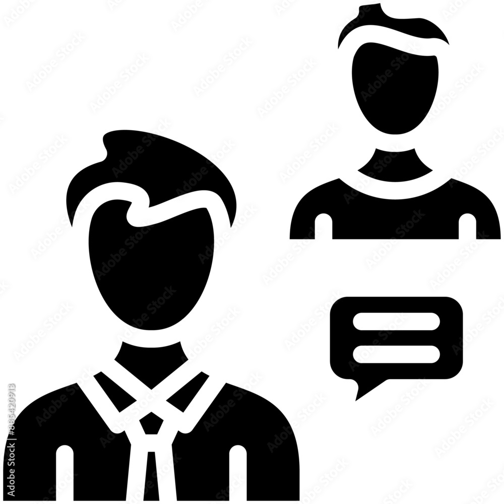 Consultant vector icon illustration of Gig Economy iconset. Consultant vector icon illustration of Gig Economy iconset.