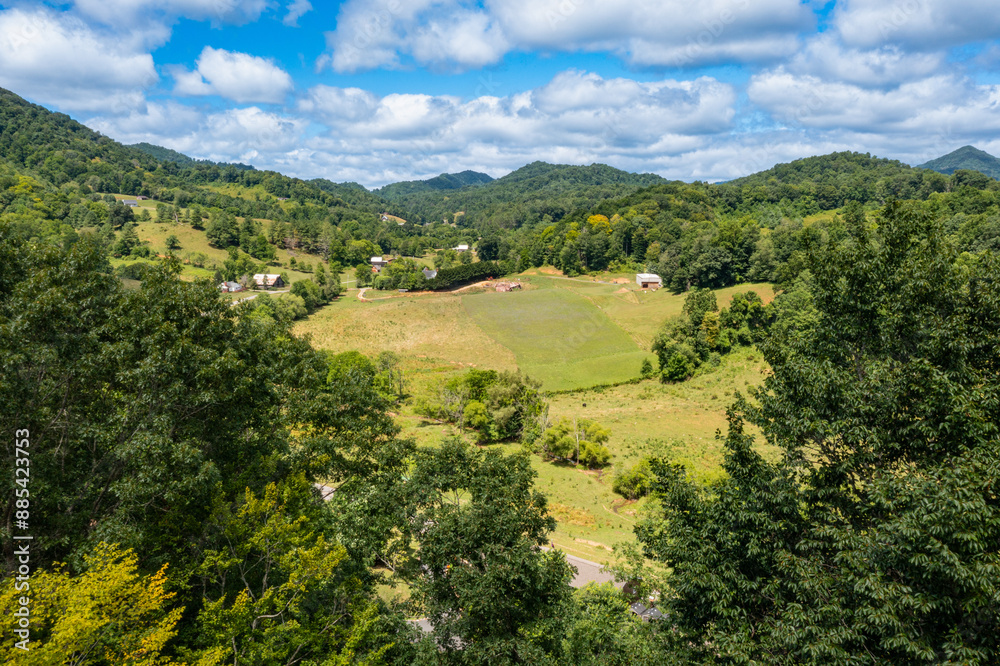 Fototapeta premium Drone of Mountains